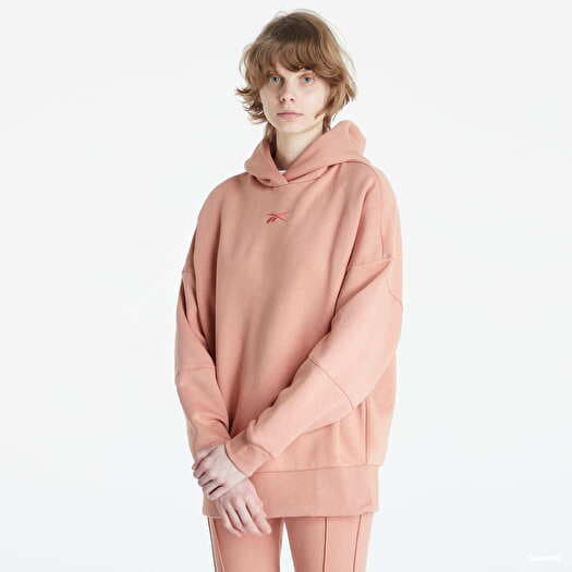 Sweatshirts and Sweaters Reebok Studio Recycled Oversized Hoodie Canyon Coral Queens