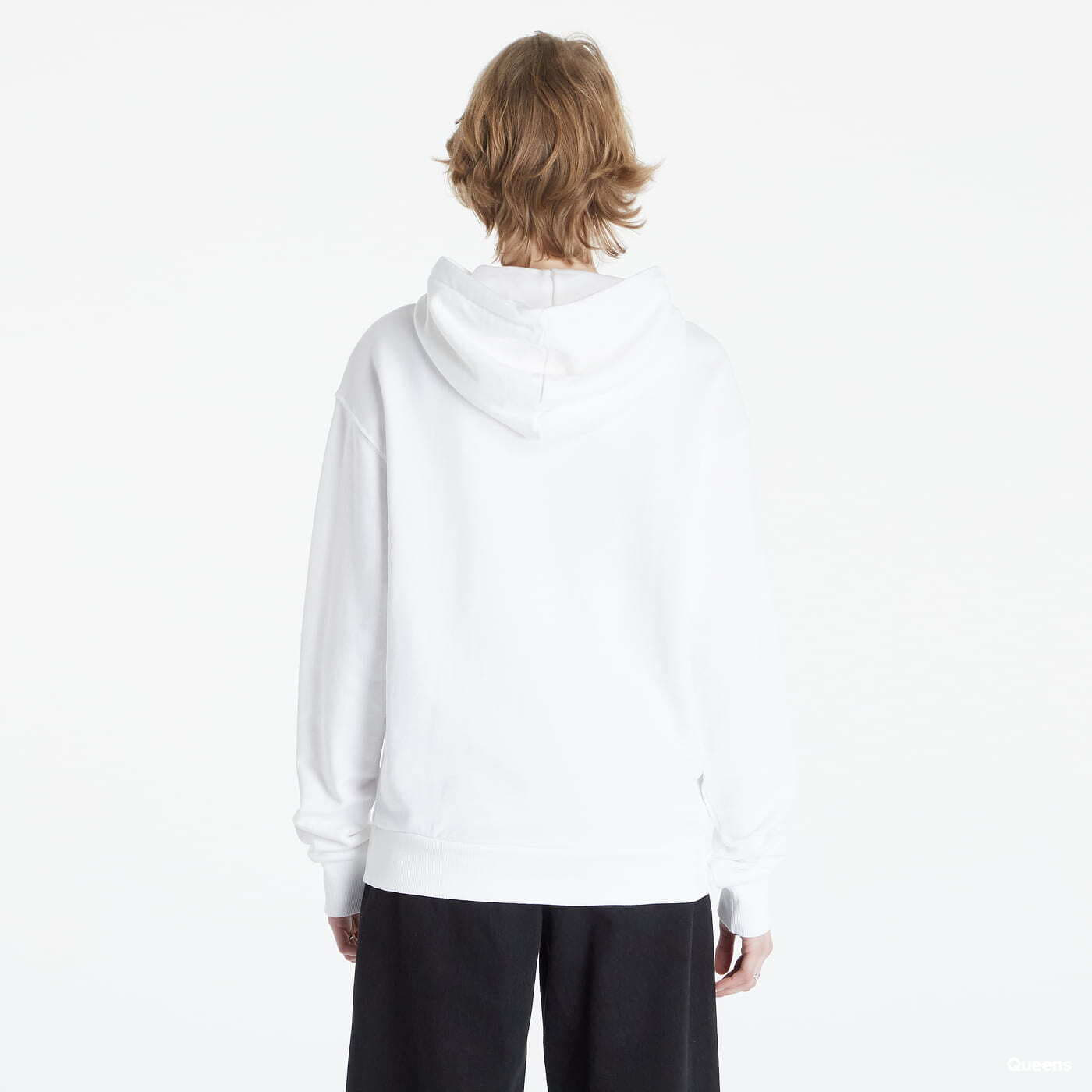 Dukserice Reebok Identity Logo French Terry Hoodie White