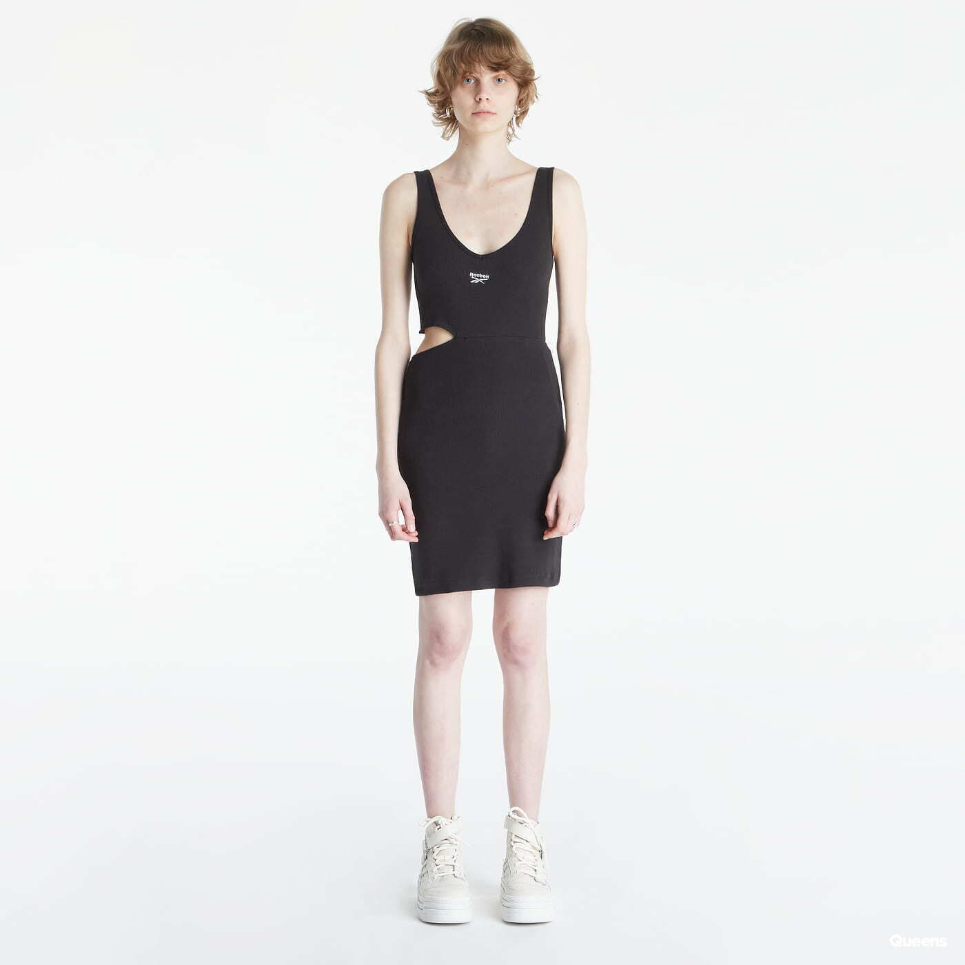 Šaty Reebok Classics Slim Dress Black M