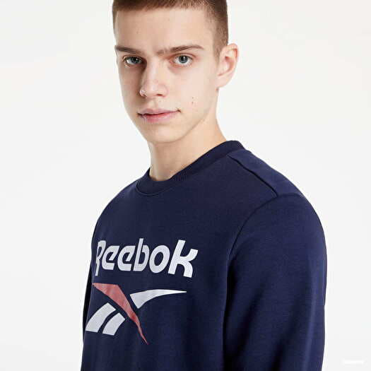 Sweatshirts Reebok Identity Big Logo Crew Blue Turquoise Queens