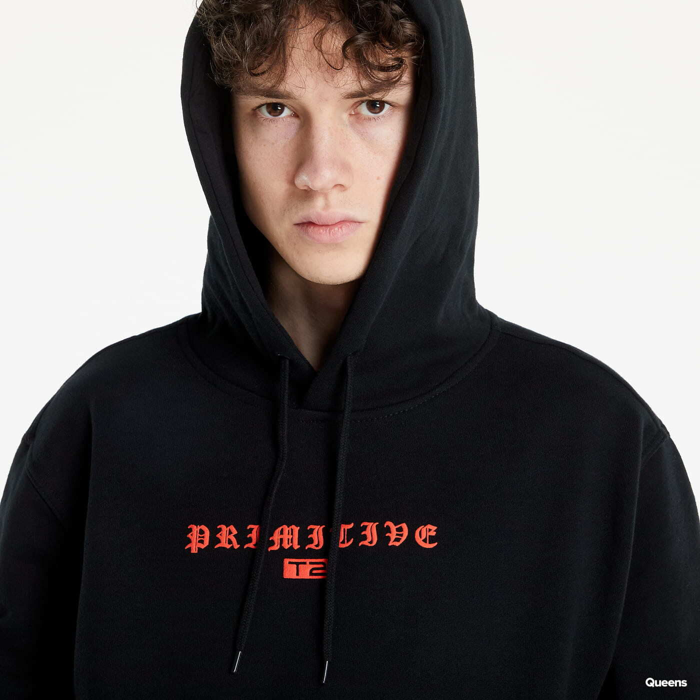 Bluzy Primitive x Terminator Machine Hoodie Black
