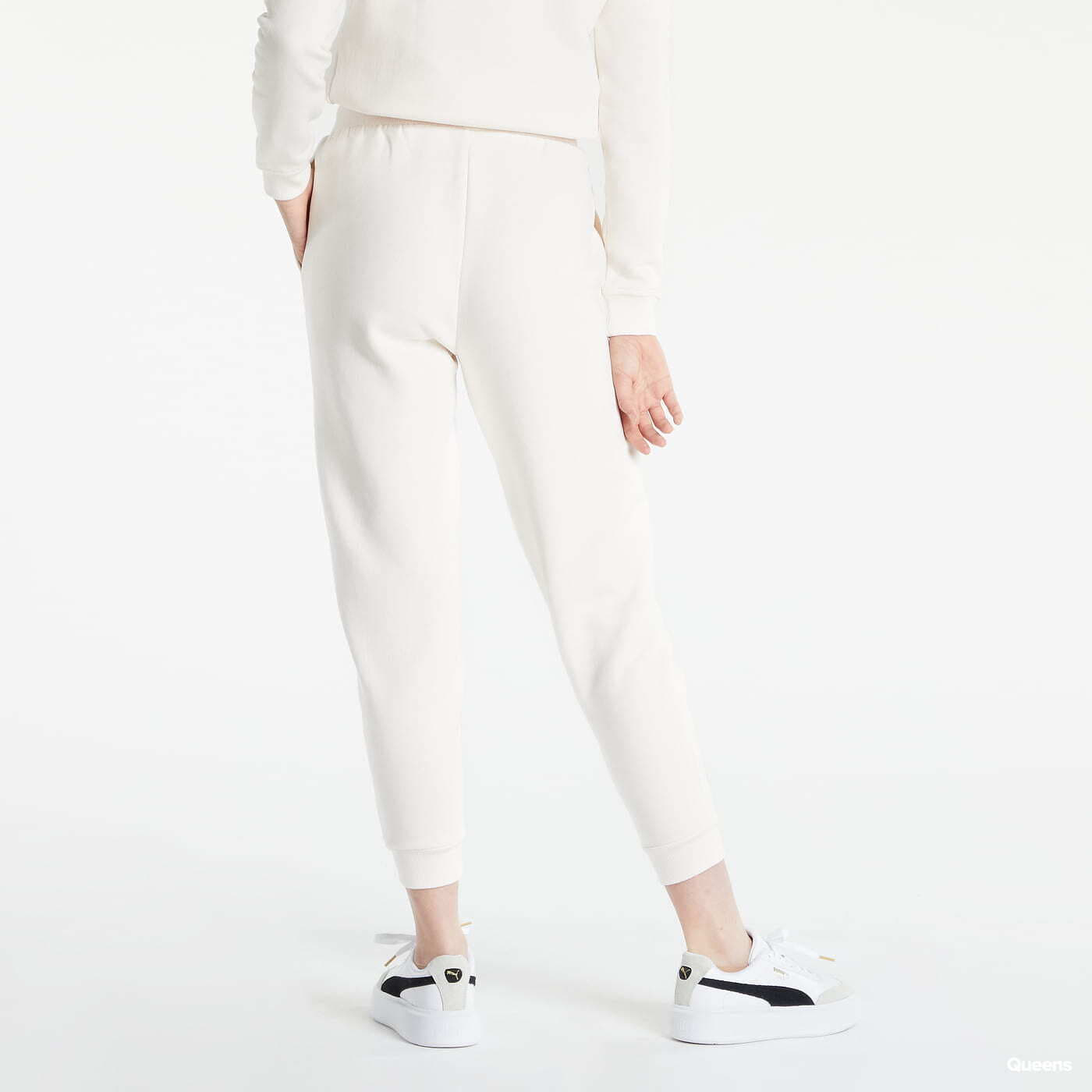 Sweatpants GUESS ALENE CUFF LONG PANT White