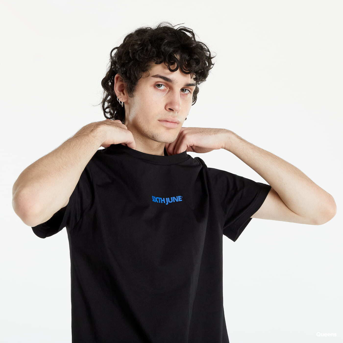 T-Shirts Sixth June Logo Back Reflective T-Shirt černé