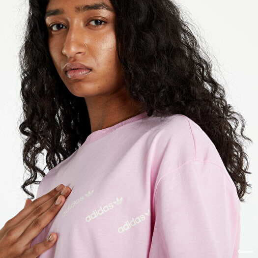 Adidas originals hot sale pink tee