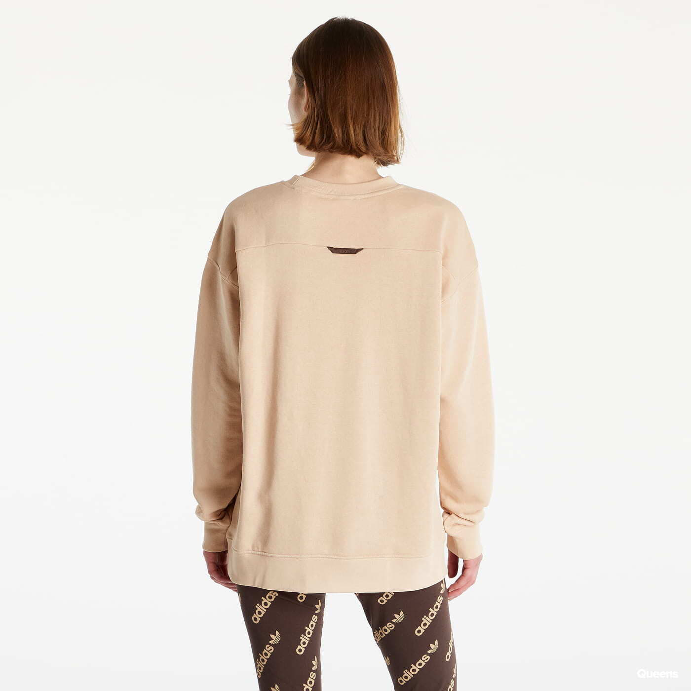 Mikinas ar kapuci un sporta krekli adidas Originals Crew Beige