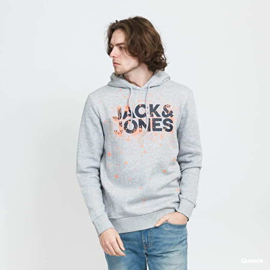 Jack and hotsell jones grey hoodie