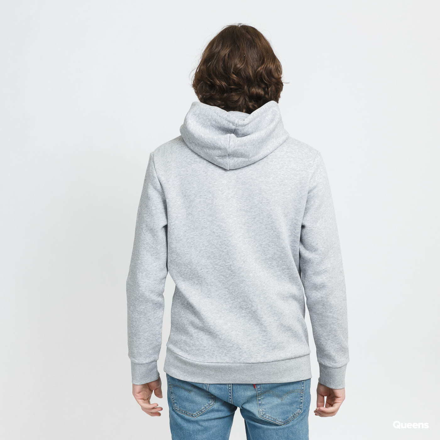 Sweatshirts Jack & Jones JJnew Splash Hoodie Melange Grey