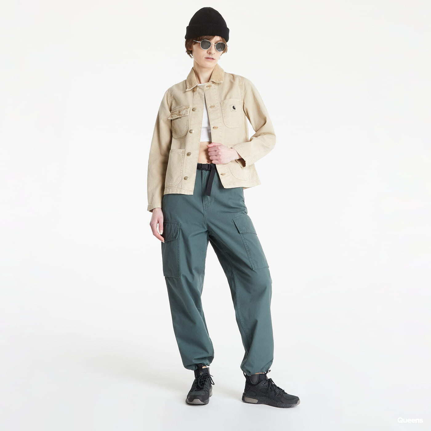Jacken Carhartt WIP W' Michigan Jacket Dusty Brown Faded