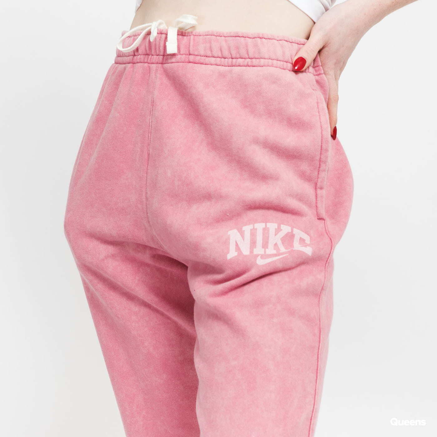 Trenirka hlače Nike M NSW Arch Fleece Jogger FT Pink
