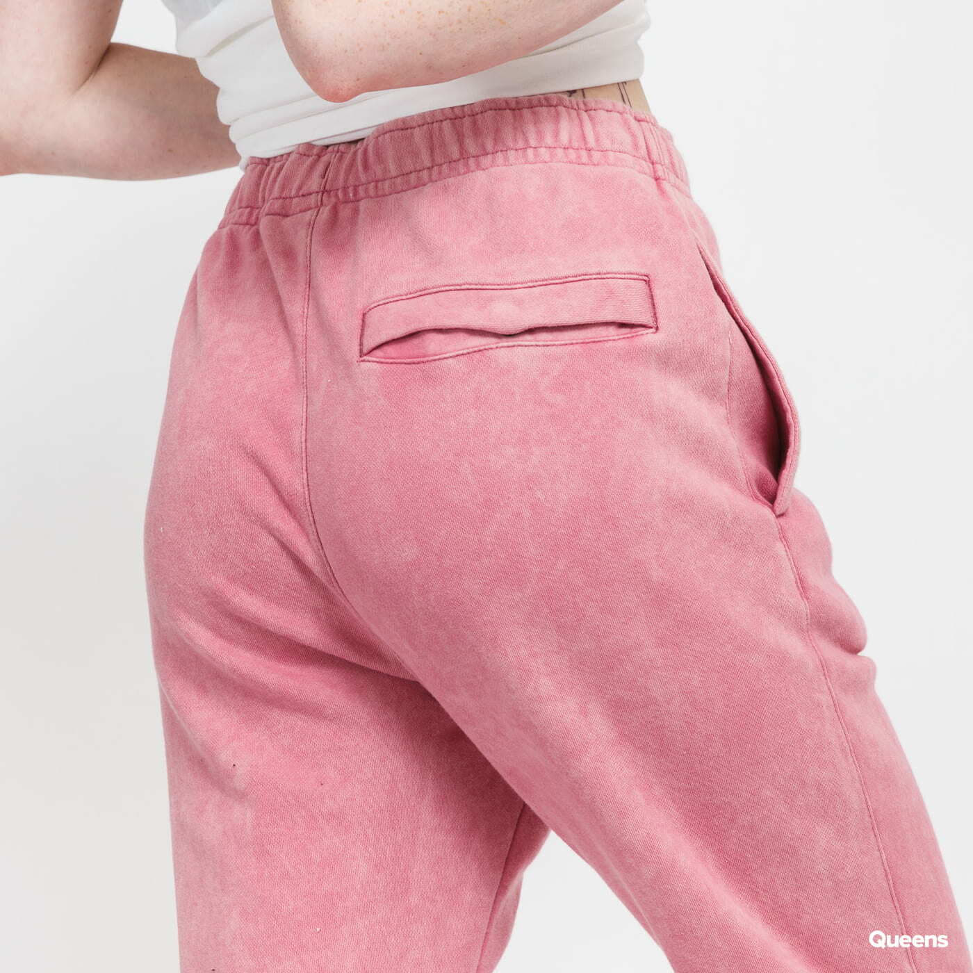 Trenirka hlače Nike M NSW Arch Fleece Jogger FT Pink