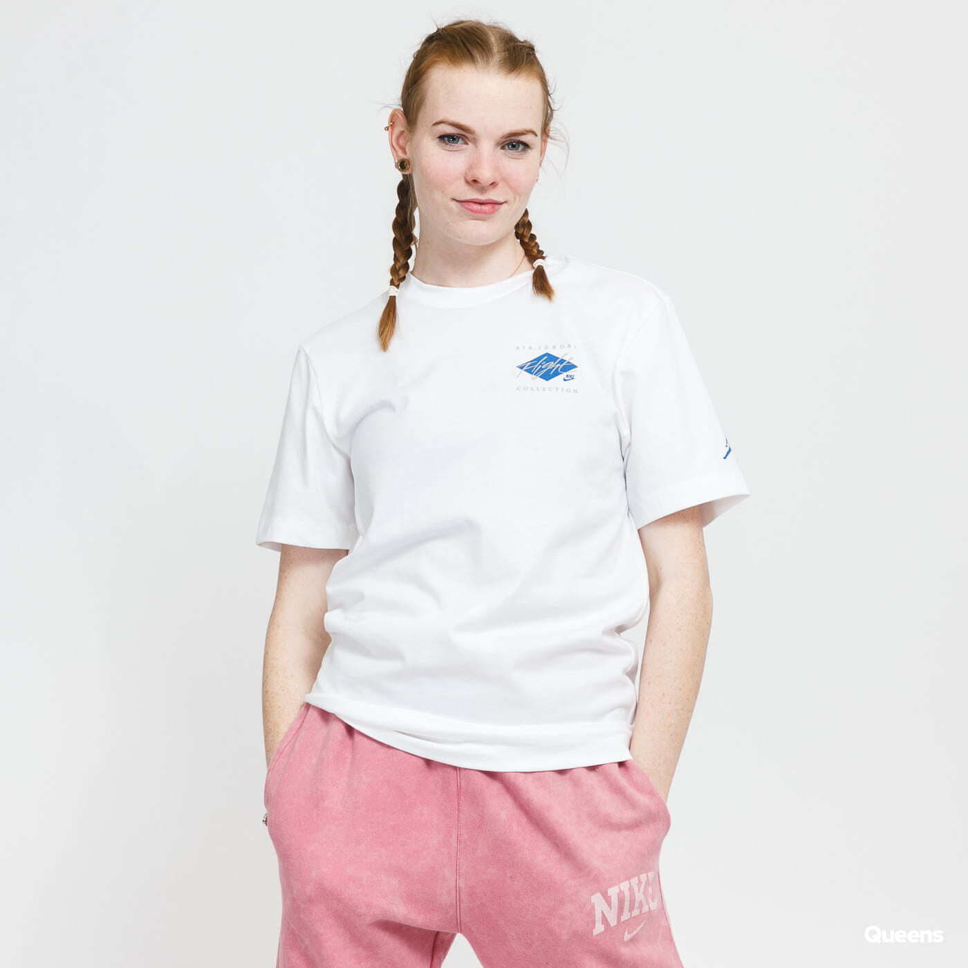 T-shirts Jordan M J FLT Essential JDN Air GFX Crew White