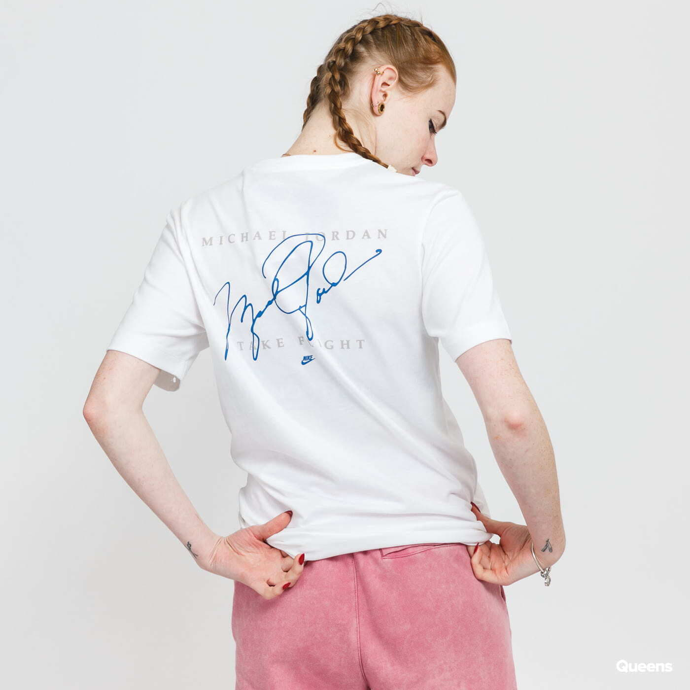T-shirts Jordan M J FLT Essential JDN Air GFX Crew White