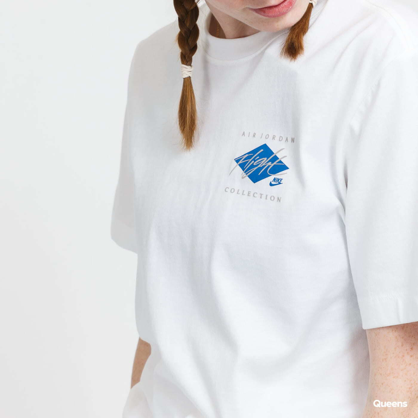 T-shirts Jordan M J FLT Essential JDN Air GFX Crew White