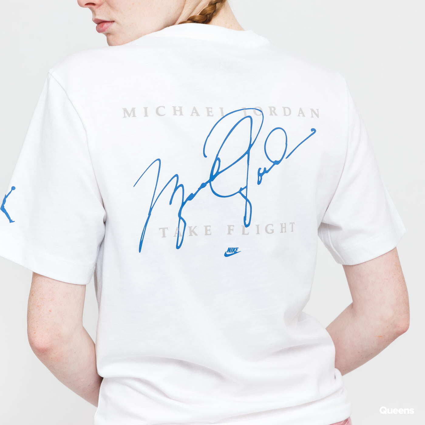 T-shirts Jordan M J FLT Essential JDN Air GFX Crew White