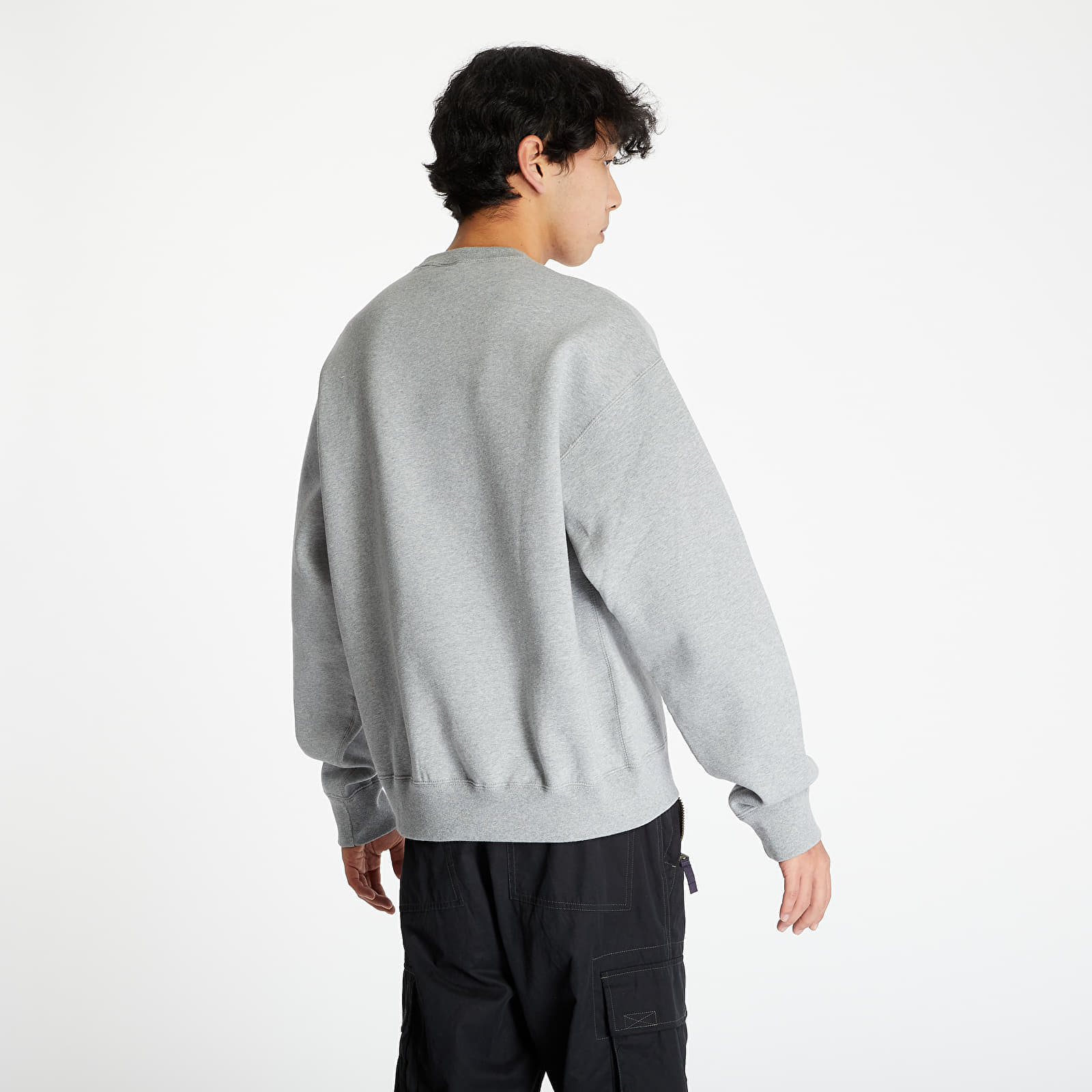 Суитшърти и пуловери Nike Nrg SoloSwoosh Crew Fleece Dk Grey Heather/ White