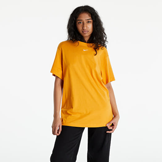 Nike t shirts women's yellow sales
