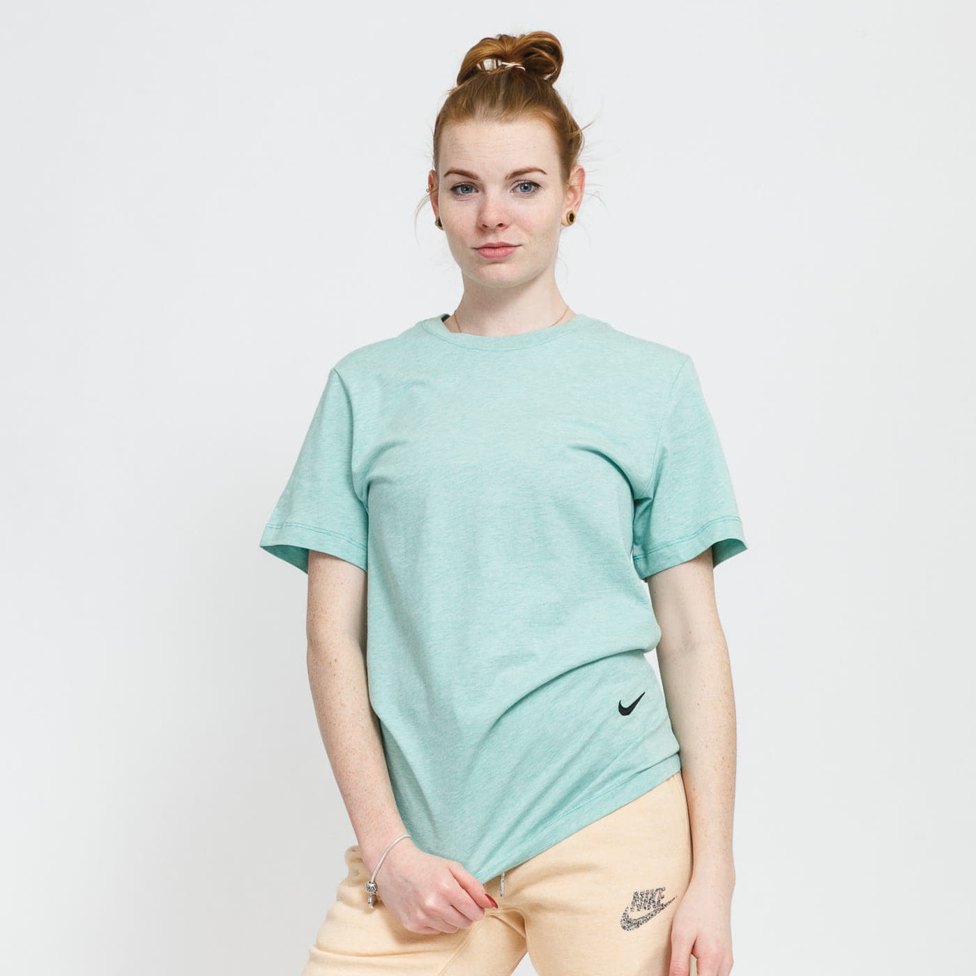 Mint green nike shirt top
