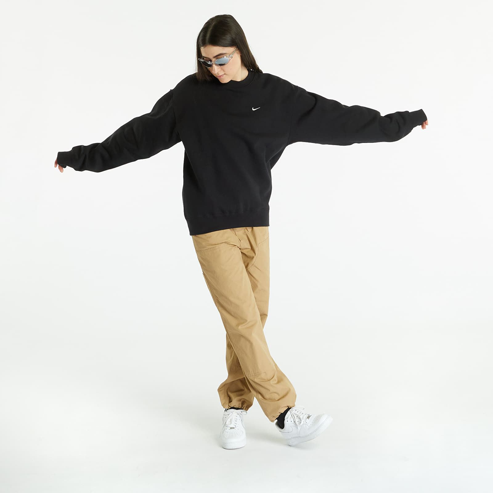 Bluzy Nike NRG Fleece Crewneck Black