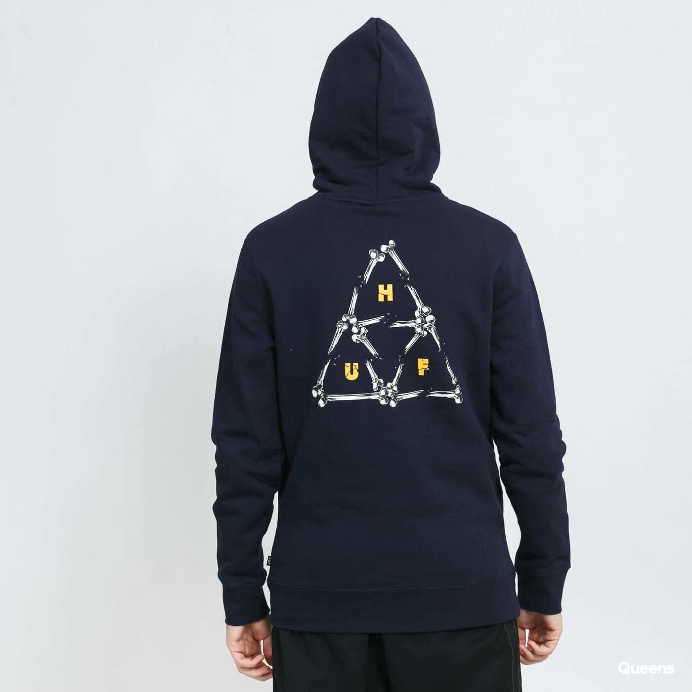 Sudaderas HUF Broken Bones TT Hoodie Navy