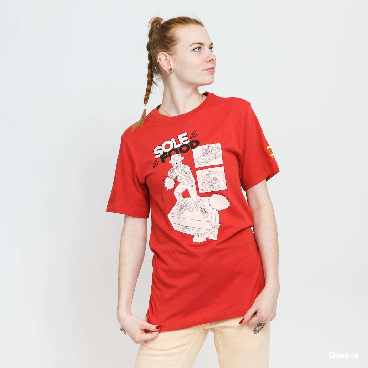 T-shirts Nike M NSW Sole Food Graphic Tee Red