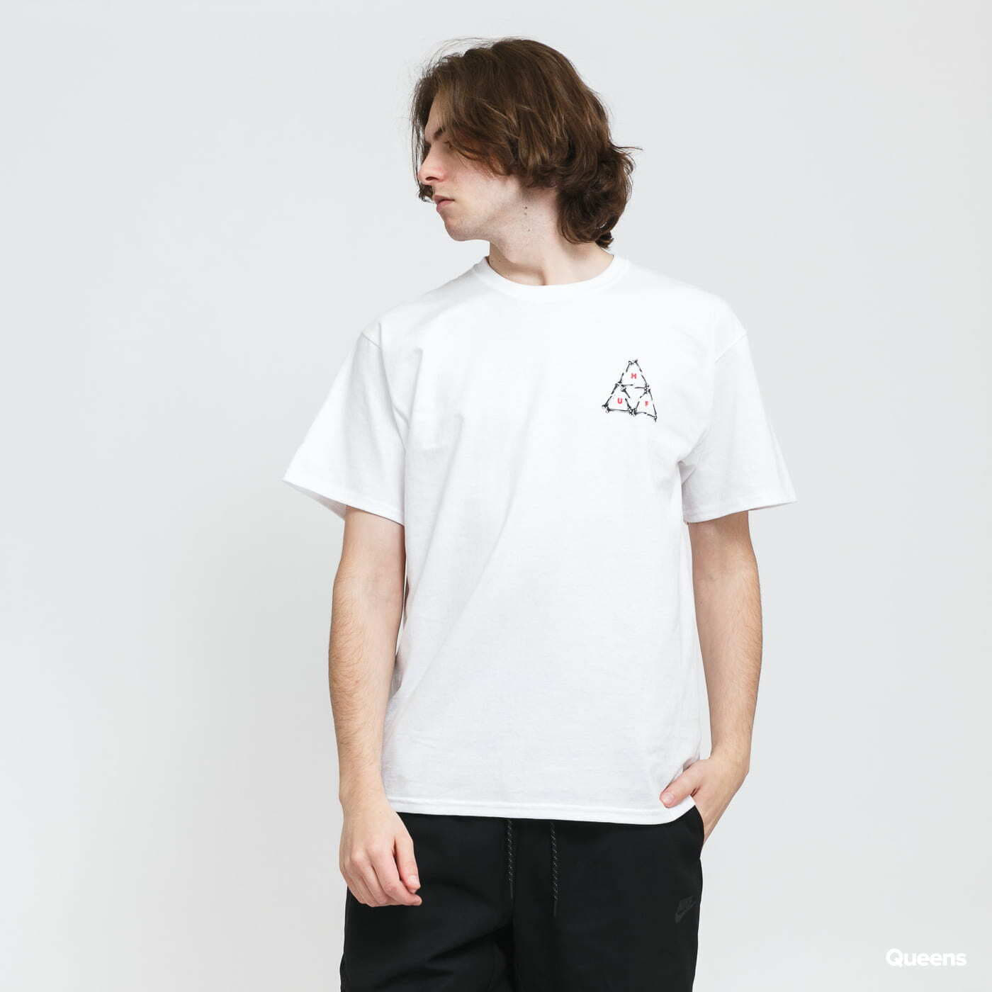 Tricouri HUF Broken Bones TT Tee White