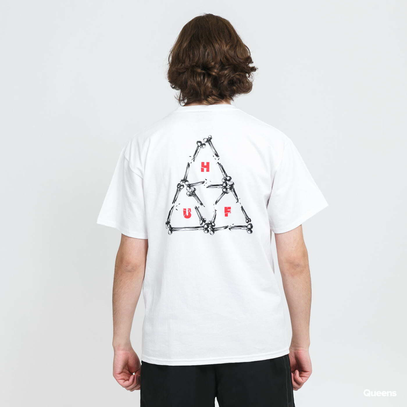 Tricouri HUF Broken Bones TT Tee White