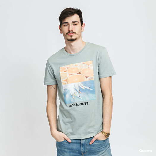 Jack and jones shop green t shirt