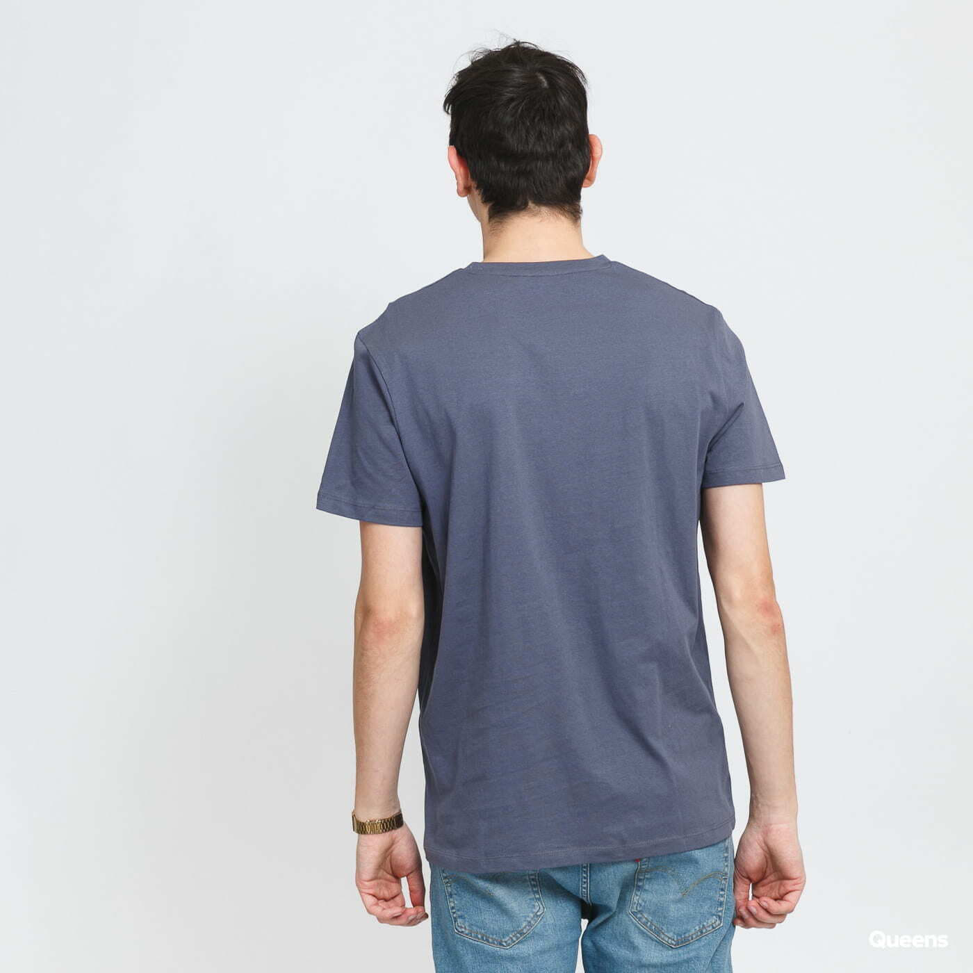 Trička Jack & Jones JJSTOKE TEE SS Dark Grey