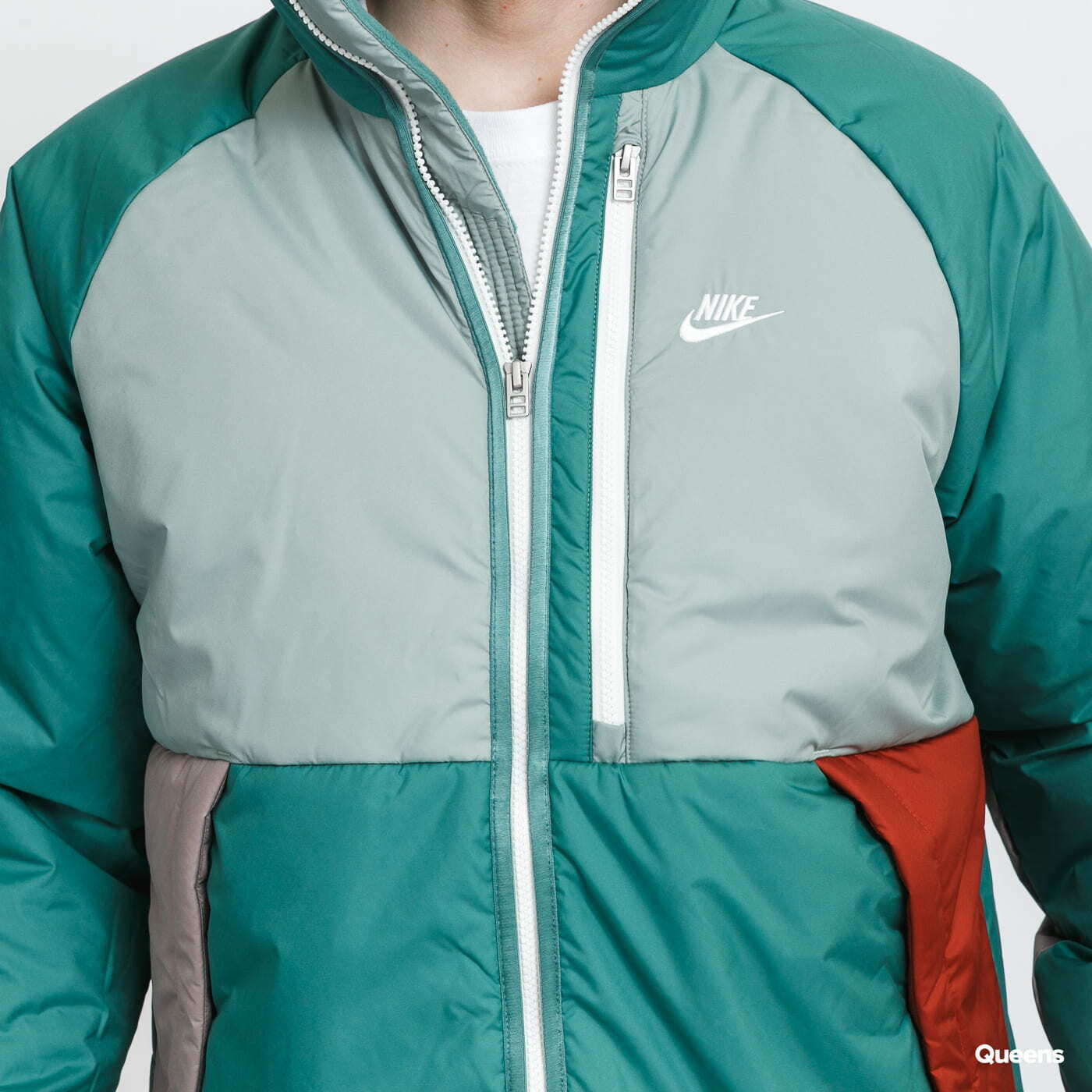 Teal windbreaker nike shop