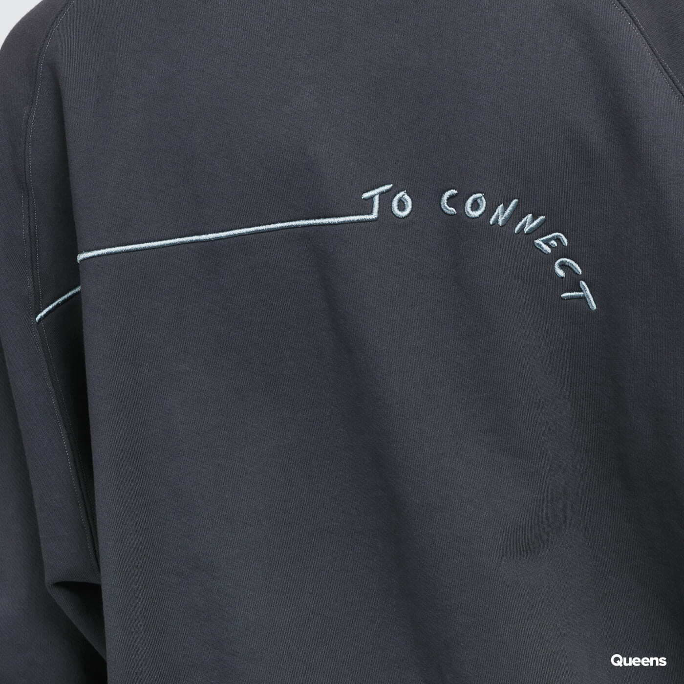 Mikiny PREACH Lined Raglan Crew Dark Grey