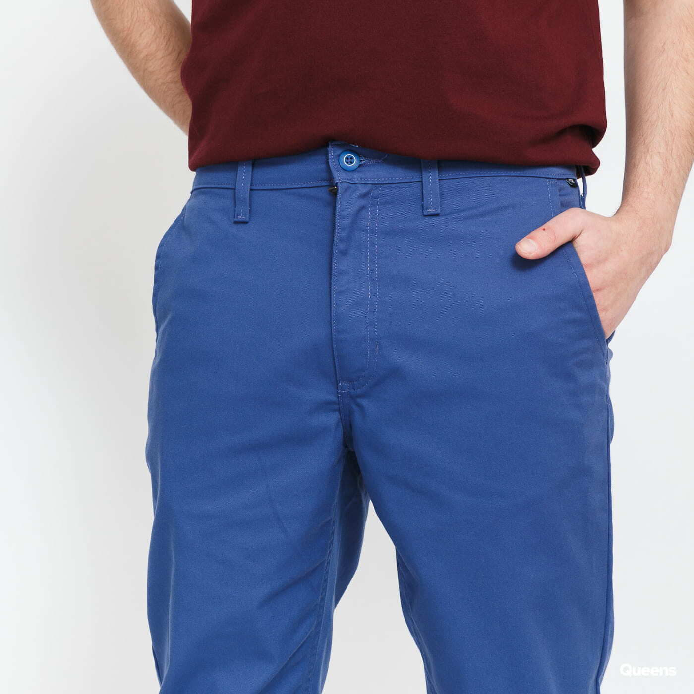 Dżinsy i spodnie Vans MN Authentic Chino True navy