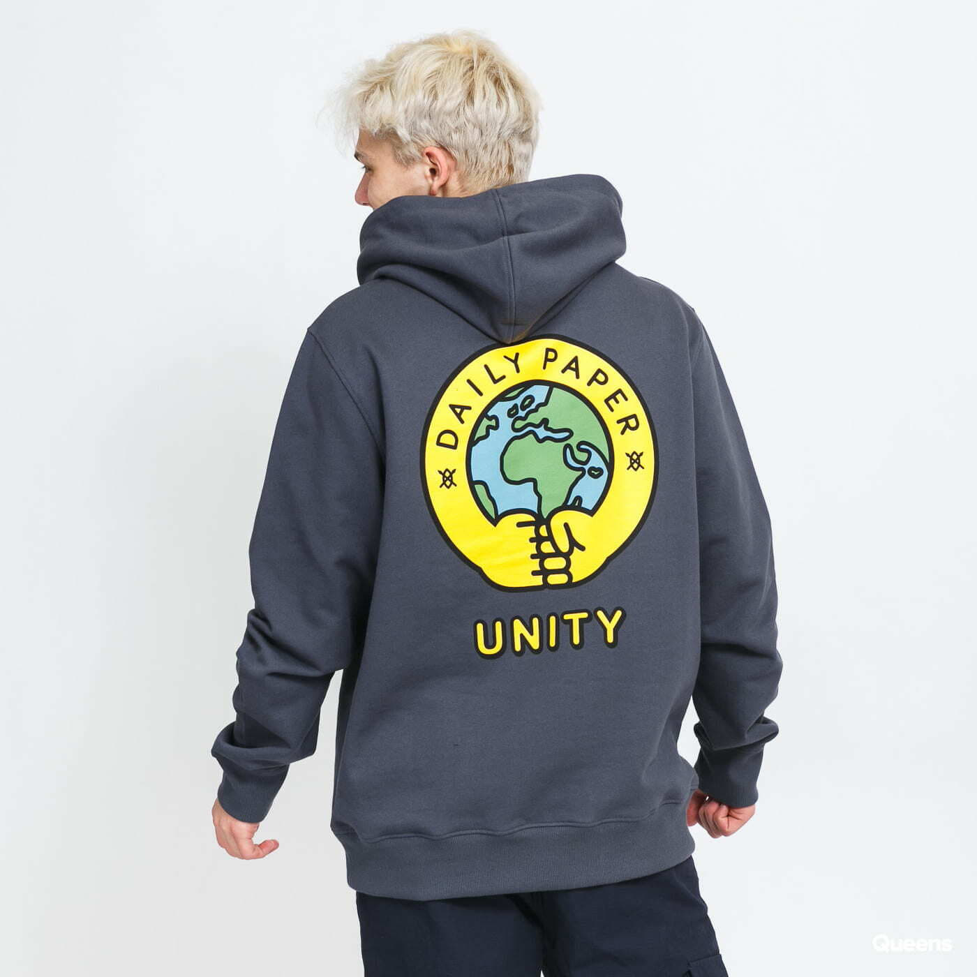 Hoodies and sweatshirts Daily Paper Manu Hoodie Dark Grey Queens