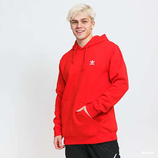 Sweatshirts adidas Originals Essetial Hoody Red Queens
