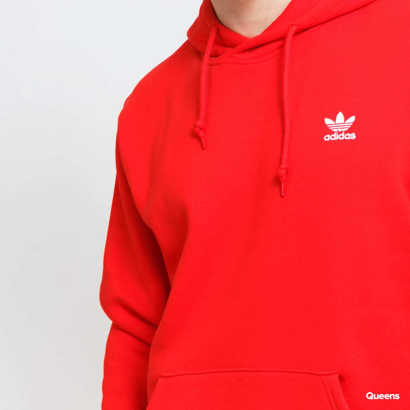 Hoodies and sweatshirts  adidas Originals Essetial Hoody Red