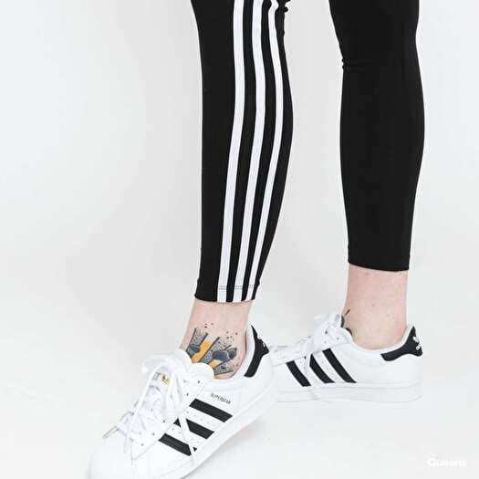 Black adidas Queens | Tight 3 Originals Stripes Leggings