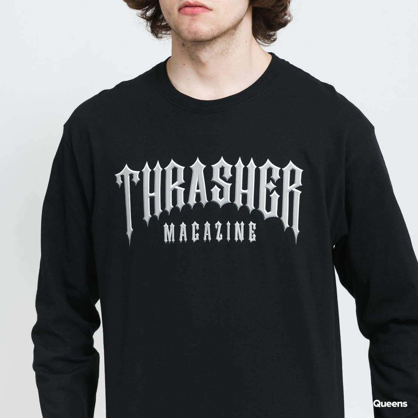 T shirts Thrasher Low Low Logo Longsleeve ern Queens