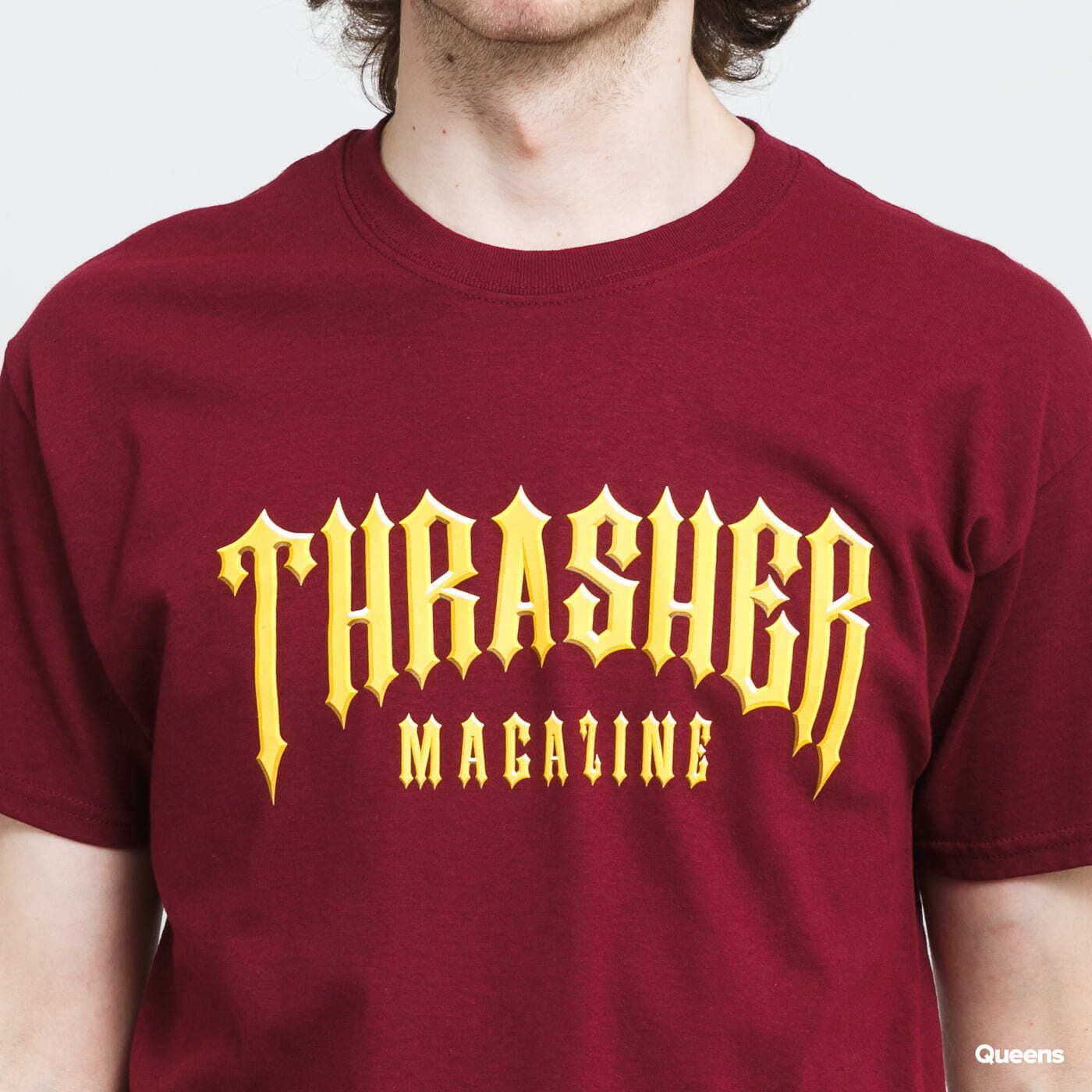 T-shirts Thrasher Low Low Logo Tee Wine