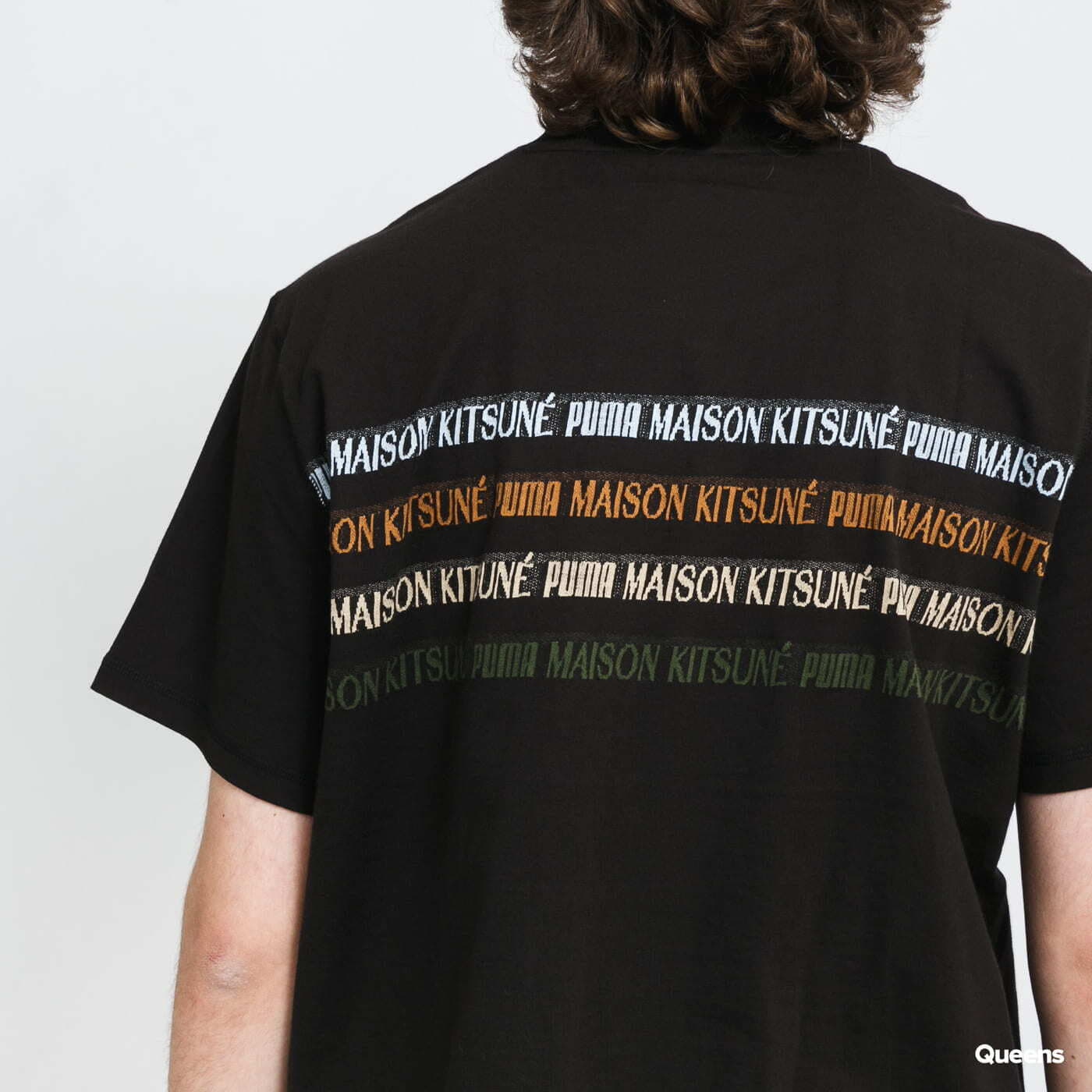 Puma X Maison Kitsune Engineered Tee Black | Queens