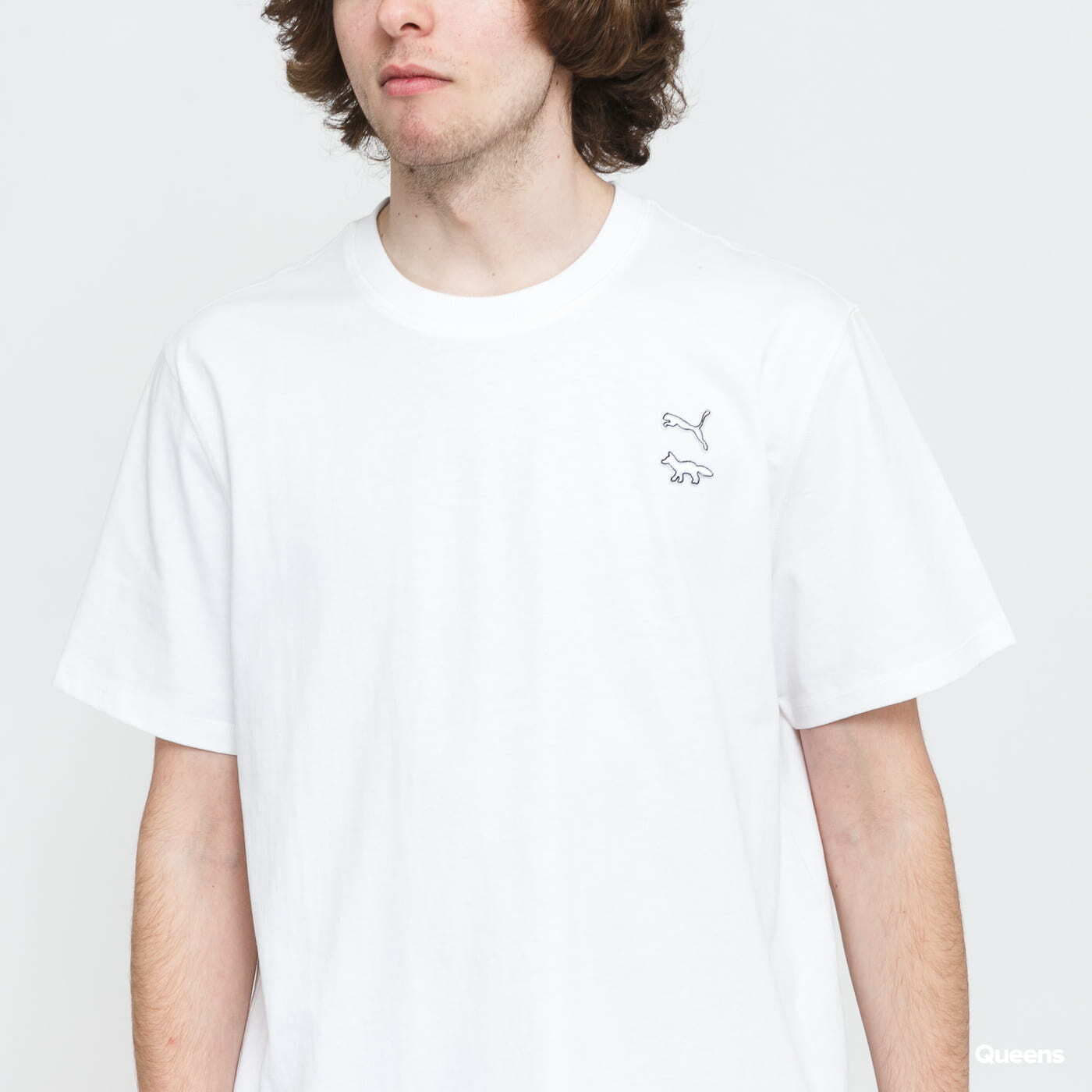 T-Shirts Puma X Maison Kitsune Tee White