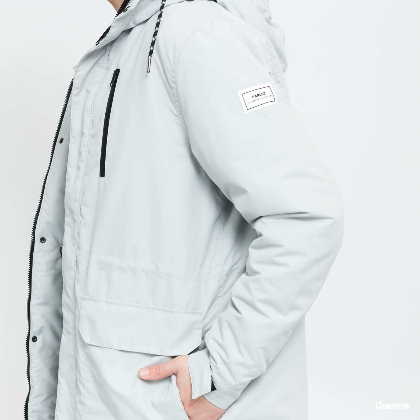 Bundy Parlez Solar Parka Jacket Grey