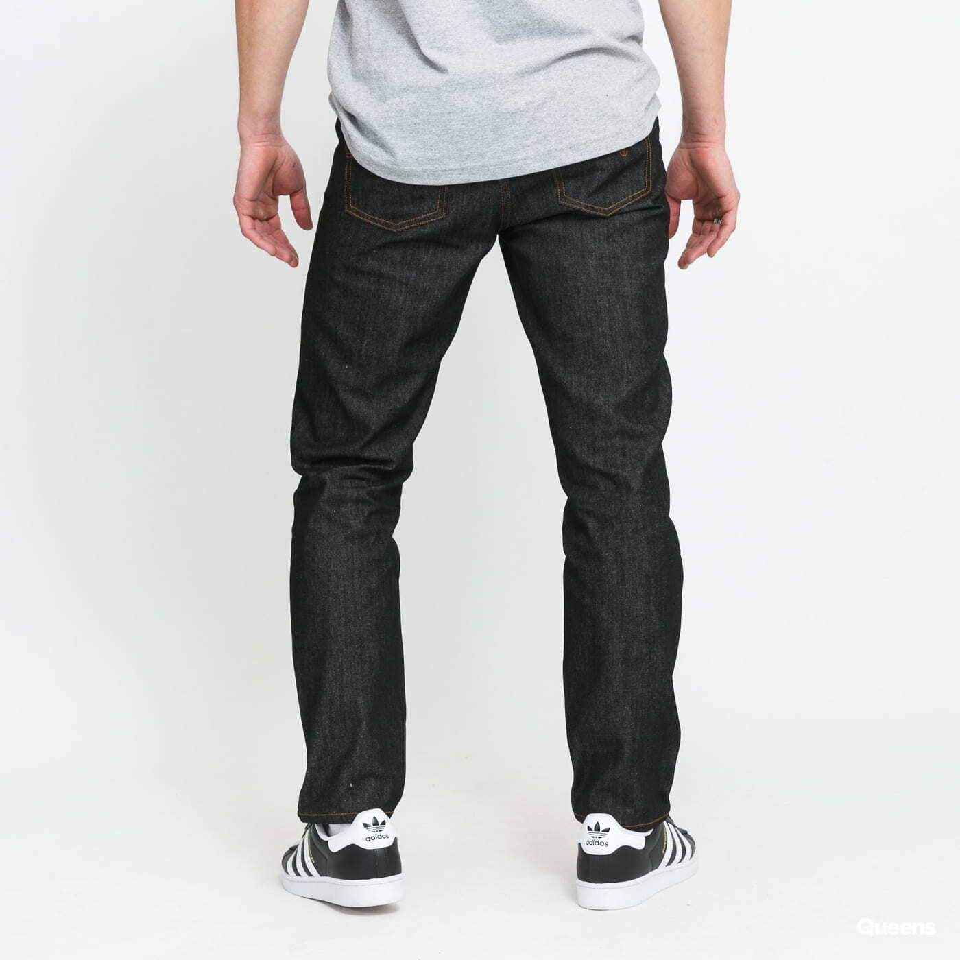 Jeans LRG True Taper Denim Raw Black
