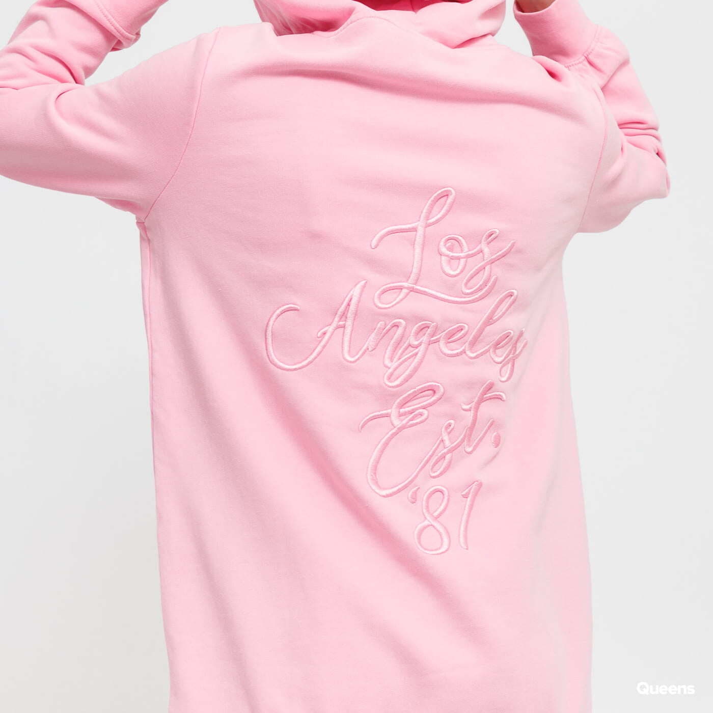 Sweatshirts GUESS W Oversize Fit Hoodie Sweatshirt Pink