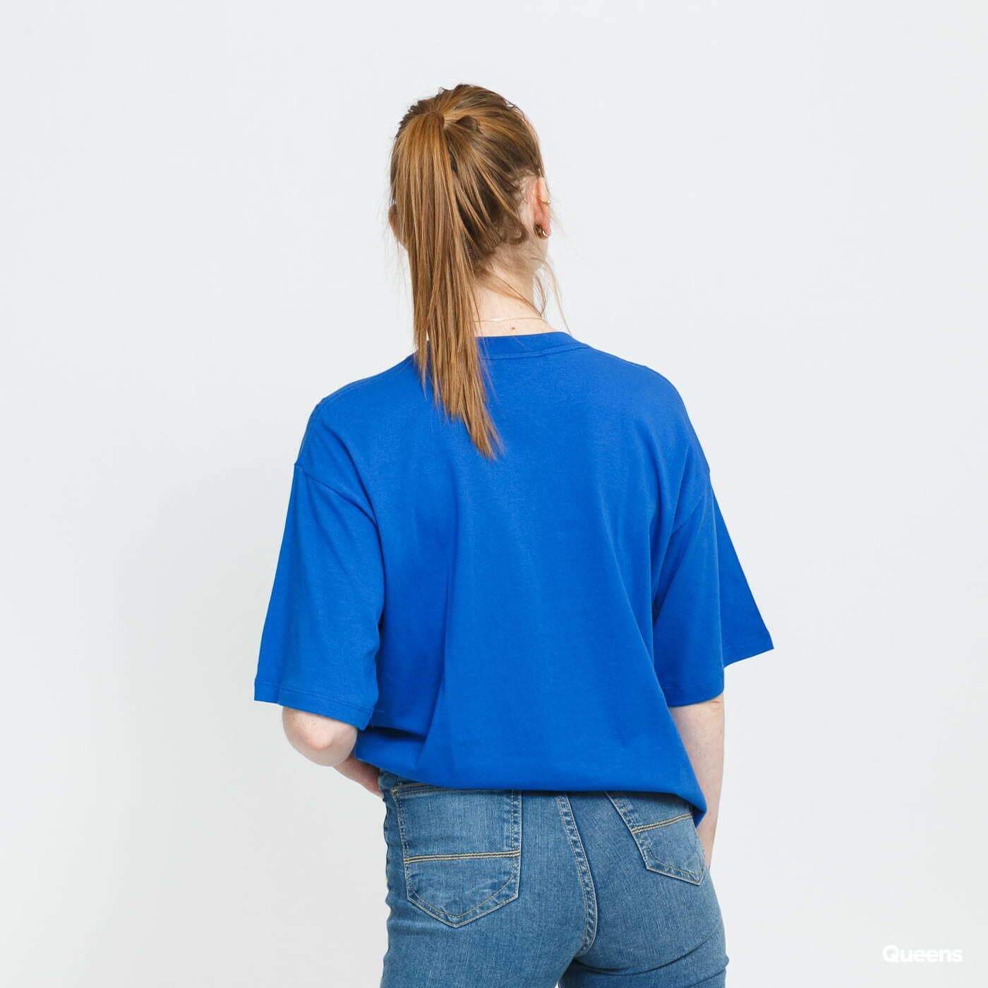 T-paidat JJXX Andrea Loose Every Logo Tee Blue