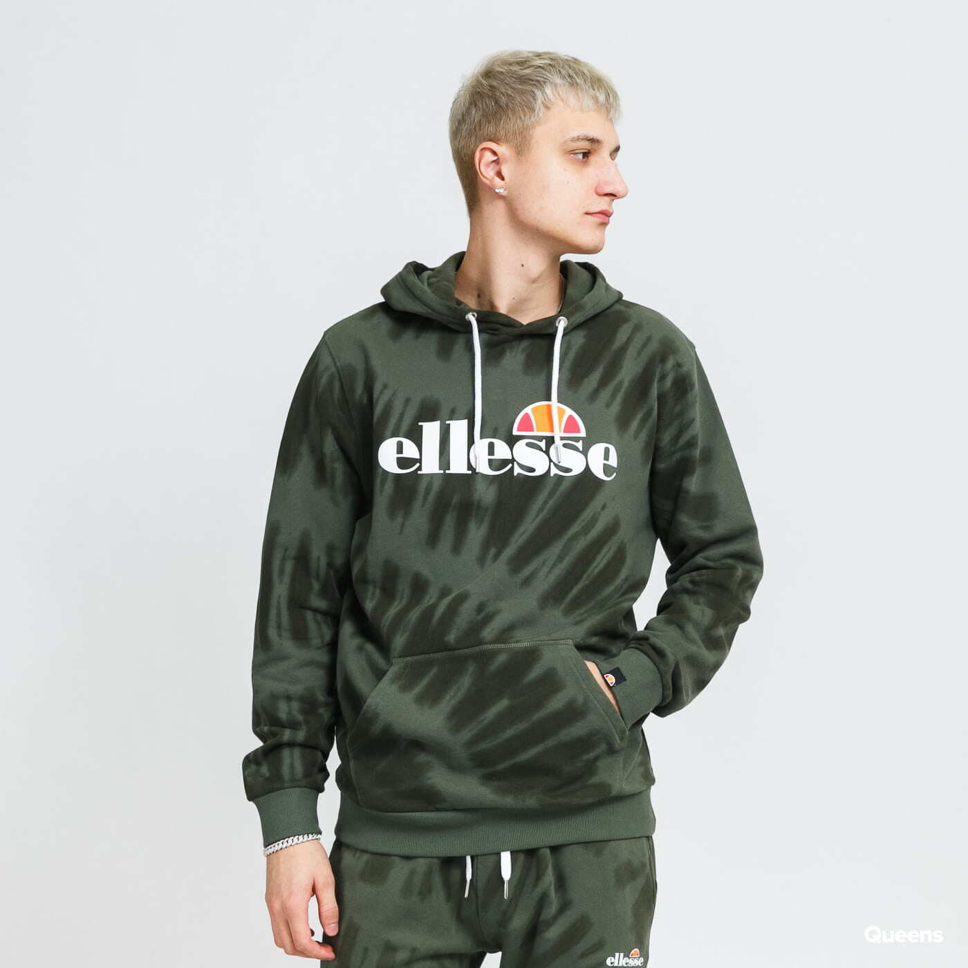 Sweatshirts and Sweaters ellesse Sl Gottero Tie Dye Dark Green Queens