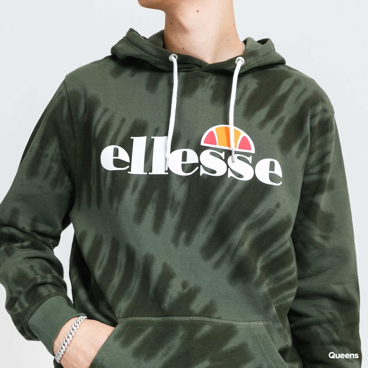 Camo ellesse hoodie outlet