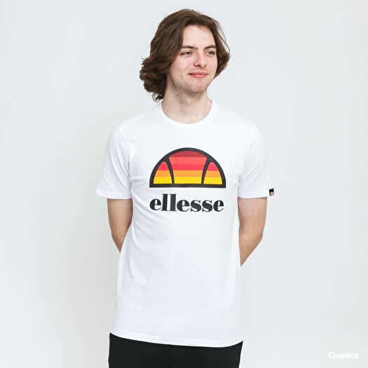 ellesse Queens T-Shirts Tee White Sunset |
