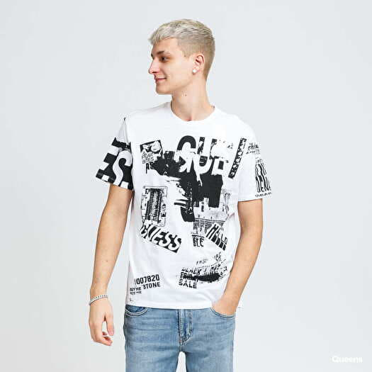 T-shirt GUESS M Front Print Tee