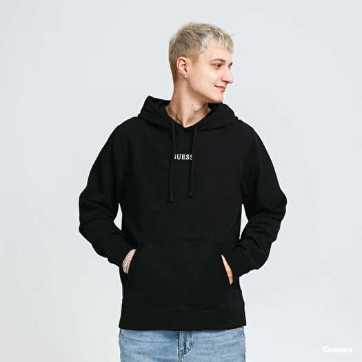 Guess cheap hoodie black