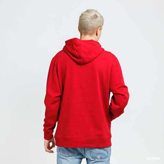 Guess hoodie red deals
