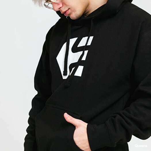 Hoodies and sweatshirts etnies Classic Icon Hoodie Black White